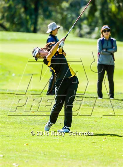 Thumbnail 2 in CIF State SoCal Girls Golf Championships photogallery.