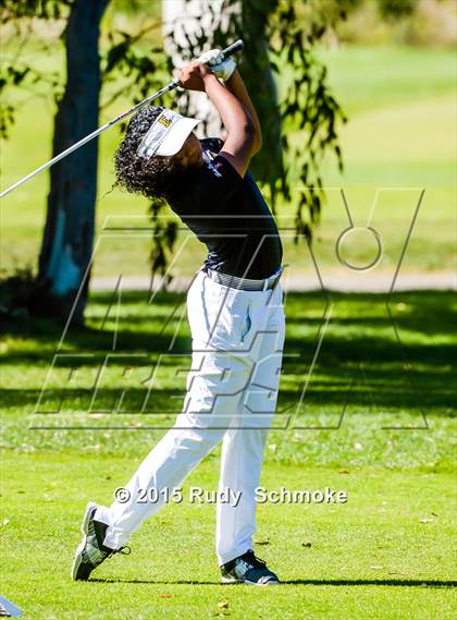 Thumbnail 2 in CIF State SoCal Girls Golf Championships photogallery.