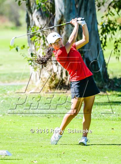 Thumbnail 1 in CIF State SoCal Girls Golf Championships photogallery.