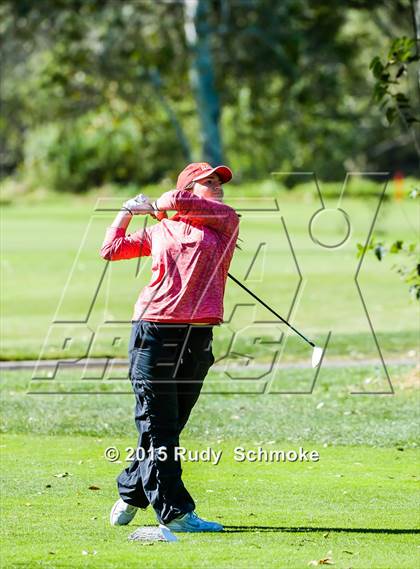 Thumbnail 3 in CIF State SoCal Girls Golf Championships photogallery.