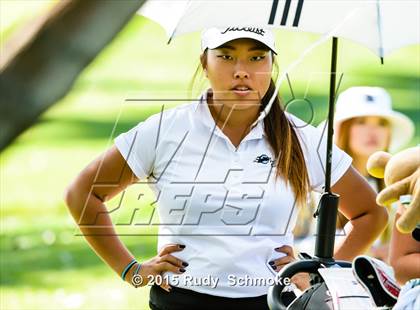 Thumbnail 2 in CIF State SoCal Girls Golf Championships photogallery.