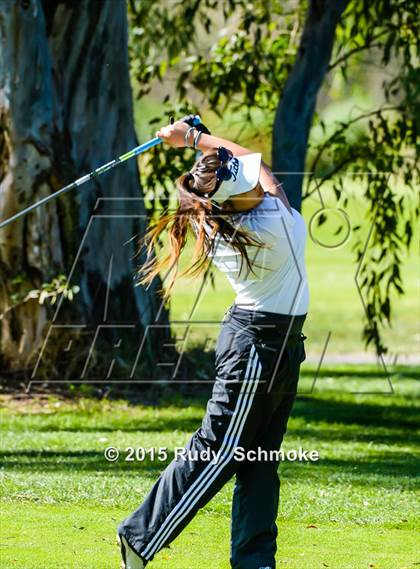 Thumbnail 2 in CIF State SoCal Girls Golf Championships photogallery.