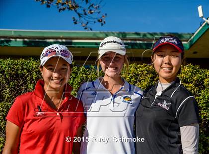 Thumbnail 1 in CIF State SoCal Girls Golf Championships photogallery.