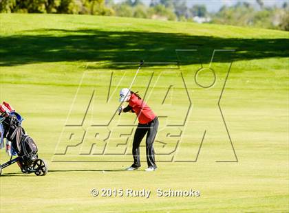 Thumbnail 2 in CIF State SoCal Girls Golf Championships photogallery.