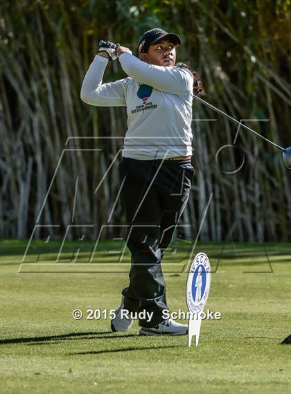 Thumbnail 3 in CIF State SoCal Girls Golf Championships photogallery.