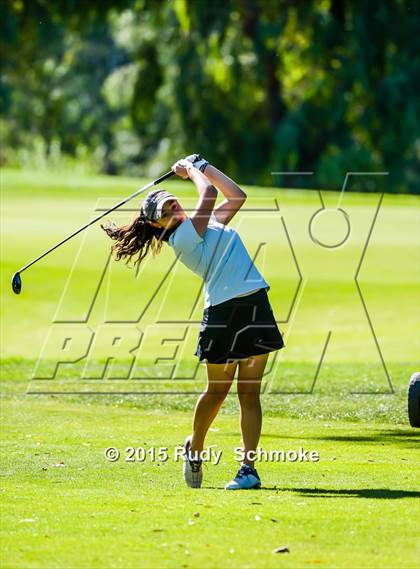 Thumbnail 1 in CIF State SoCal Girls Golf Championships photogallery.