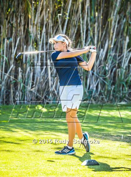 Thumbnail 3 in CIF State SoCal Girls Golf Championships photogallery.