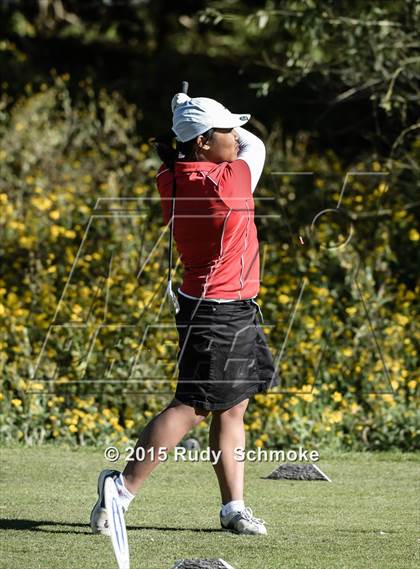Thumbnail 2 in CIF State SoCal Girls Golf Championships photogallery.
