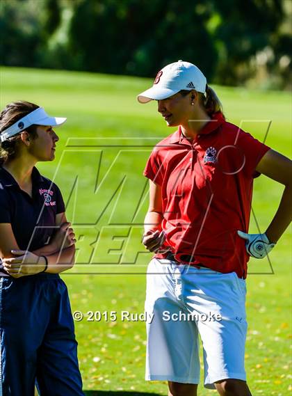 Thumbnail 1 in CIF State SoCal Girls Golf Championships photogallery.