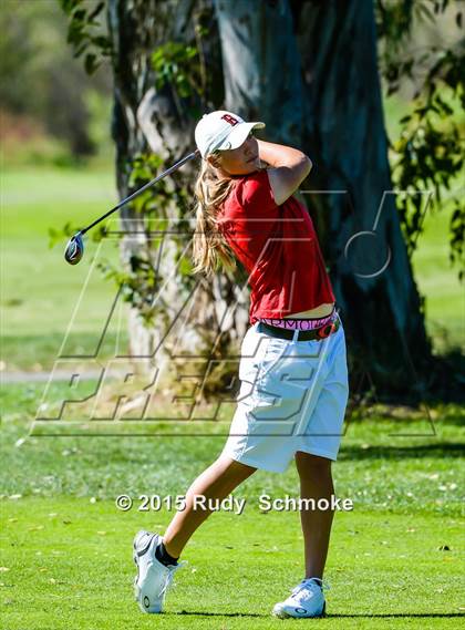 Thumbnail 1 in CIF State SoCal Girls Golf Championships photogallery.
