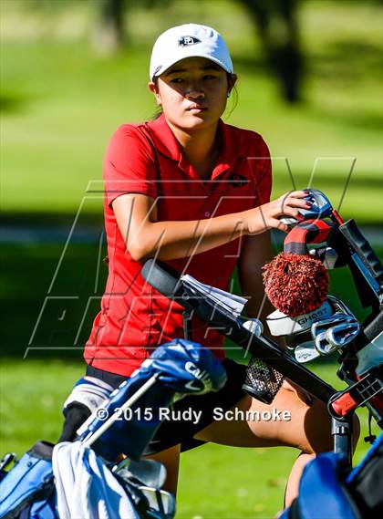 Thumbnail 3 in CIF State SoCal Girls Golf Championships photogallery.