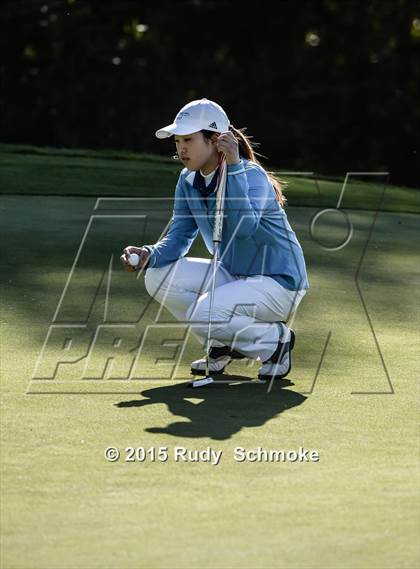 Thumbnail 2 in CIF State SoCal Girls Golf Championships photogallery.