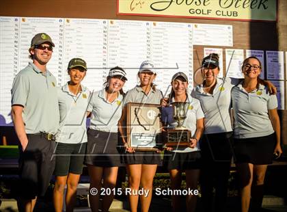 Thumbnail 1 in CIF State SoCal Girls Golf Championships photogallery.