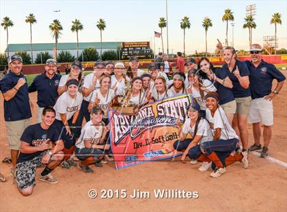 Thumbnail 2 in Salpointe Catholic vs. Cienega (AIA D2 Final)  photogallery.