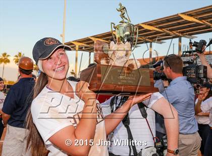 Thumbnail 3 in Salpointe Catholic vs. Cienega (AIA D2 Final)  photogallery.