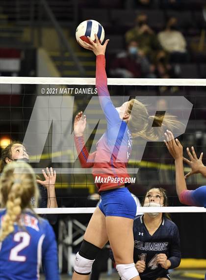 Thumbnail 1 in Columbine vs. Cherry Creek (CHSAA 5A Playoff) photogallery.
