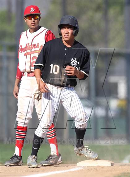 Thumbnail 3 in San Luis Obispo @ Burroughs (CIF SS Playoffs) photogallery.
