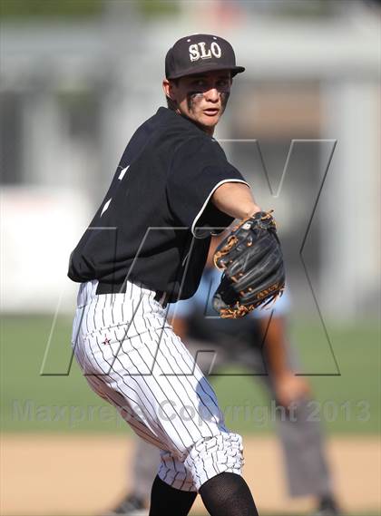 Thumbnail 1 in San Luis Obispo @ Burroughs (CIF SS Playoffs) photogallery.