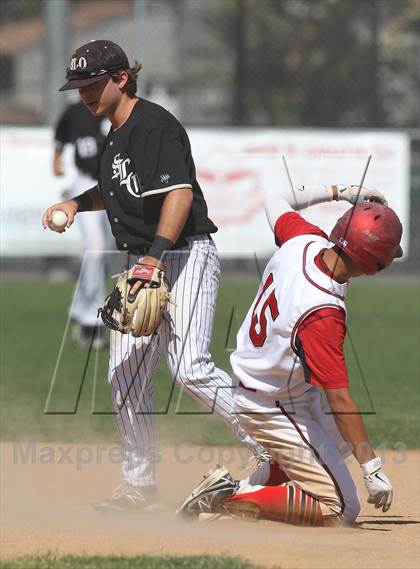 Thumbnail 1 in San Luis Obispo @ Burroughs (CIF SS Playoffs) photogallery.