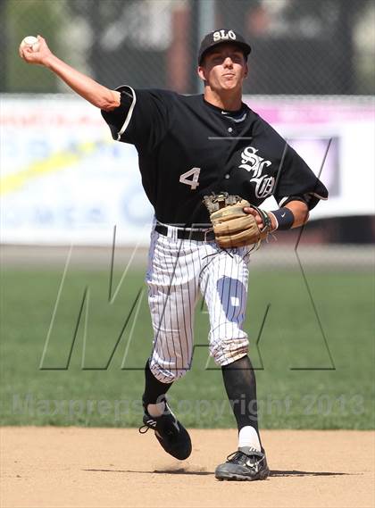 Thumbnail 1 in San Luis Obispo @ Burroughs (CIF SS Playoffs) photogallery.