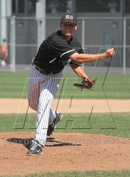 Thumbnail 1 in San Luis Obispo @ Burroughs (CIF SS Playoffs) photogallery.