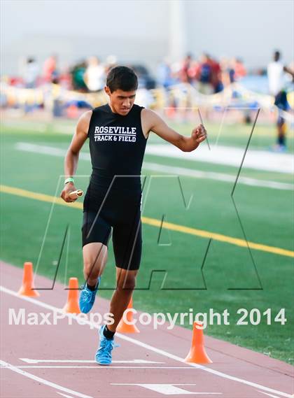 Thumbnail 1 in CIF SJS Masters Track and Field Championships (Boys Events) photogallery.