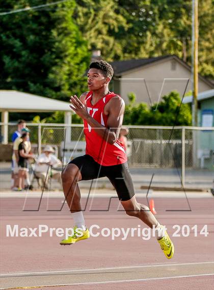 Thumbnail 1 in CIF SJS Masters Track and Field Championships (Boys Events) photogallery.