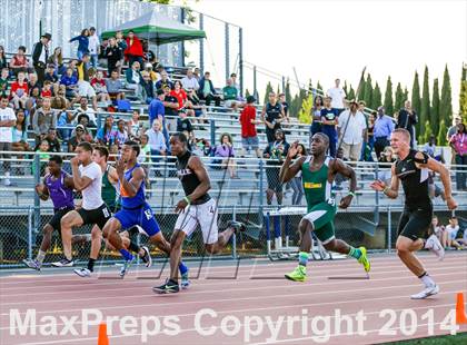 Thumbnail 2 in CIF SJS Masters Track and Field Championships (Boys Events) photogallery.