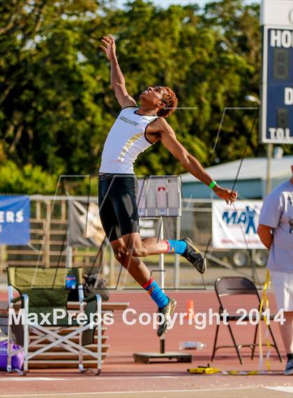 Thumbnail 1 in CIF SJS Masters Track and Field Championships (Boys Events) photogallery.