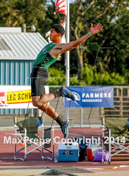 Thumbnail 1 in CIF SJS Masters Track and Field Championships (Boys Events) photogallery.