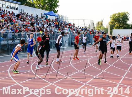 Thumbnail 2 in CIF SJS Masters Track and Field Championships (Boys Events) photogallery.
