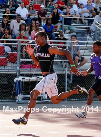 Thumbnail 3 in CIF SJS Masters Track and Field Championships (Boys Events) photogallery.