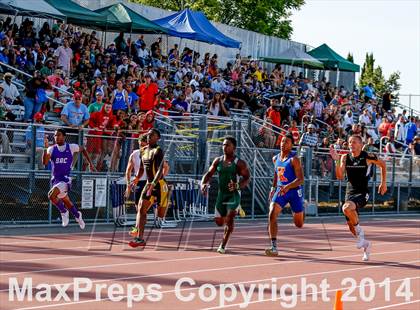 Thumbnail 3 in CIF SJS Masters Track and Field Championships (Boys Events) photogallery.