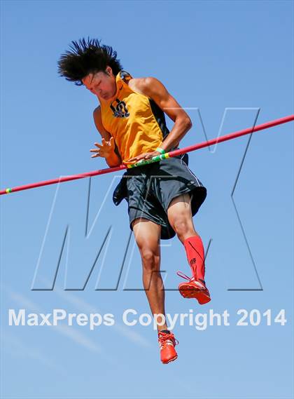 Thumbnail 3 in CIF SJS Masters Track and Field Championships (Boys Events) photogallery.