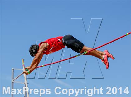 Thumbnail 1 in CIF SJS Masters Track and Field Championships (Boys Events) photogallery.