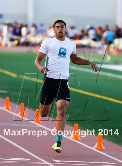 Thumbnail 1 in CIF SJS Masters Track and Field Championships (Boys Events) photogallery.