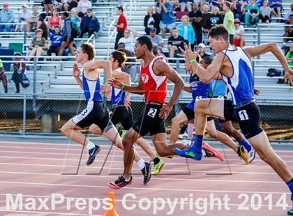 Thumbnail 3 in CIF SJS Masters Track and Field Championships (Boys Events) photogallery.