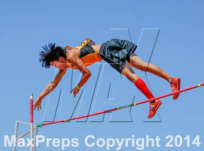 Thumbnail 2 in CIF SJS Masters Track and Field Championships (Boys Events) photogallery.