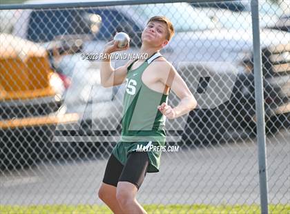 Thumbnail 2 in IHSAA Sectional 17 (Shot Put) photogallery.