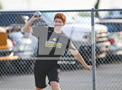 Thumbnail 2 in IHSAA Sectional 17 (Shot Put) photogallery.