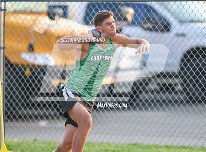 Thumbnail 2 in IHSAA Sectional 17 (Shot Put) photogallery.