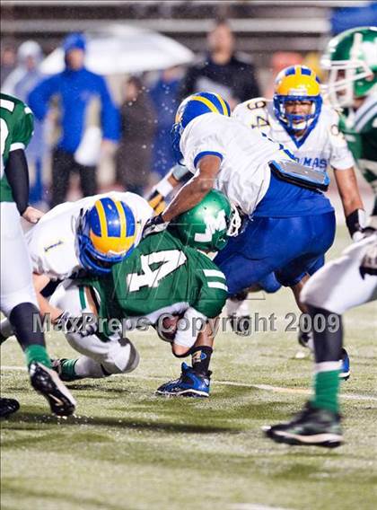 Thumbnail 3 in Monrovia vs. San Dimas (CIF SS Mid Valley Division Final) photogallery.