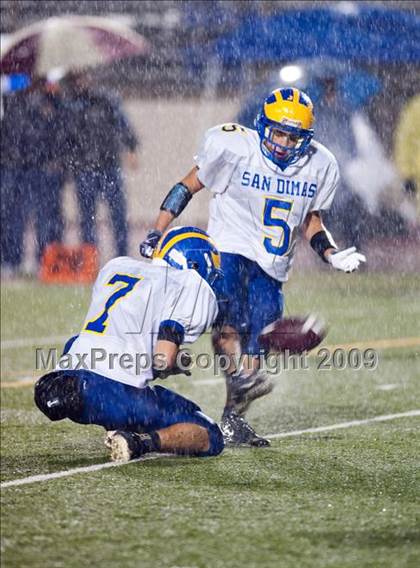 Thumbnail 1 in Monrovia vs. San Dimas (CIF SS Mid Valley Division Final) photogallery.