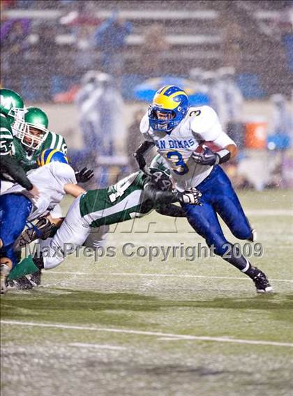 Thumbnail 3 in Monrovia vs. San Dimas (CIF SS Mid Valley Division Final) photogallery.