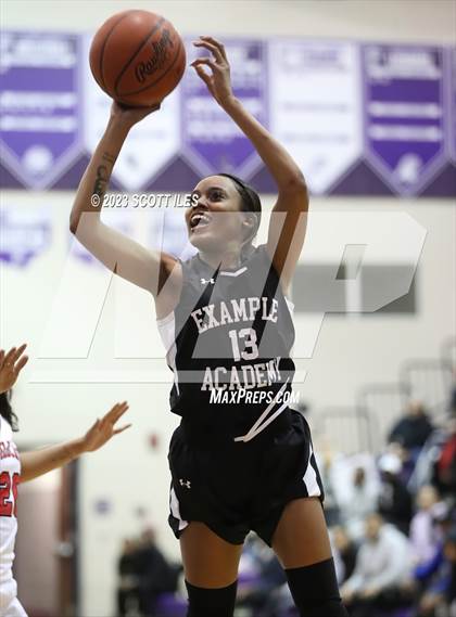 Thumbnail 3 in Example Academy Red vs. Westerville South (OGBR Classic in the City) photogallery.