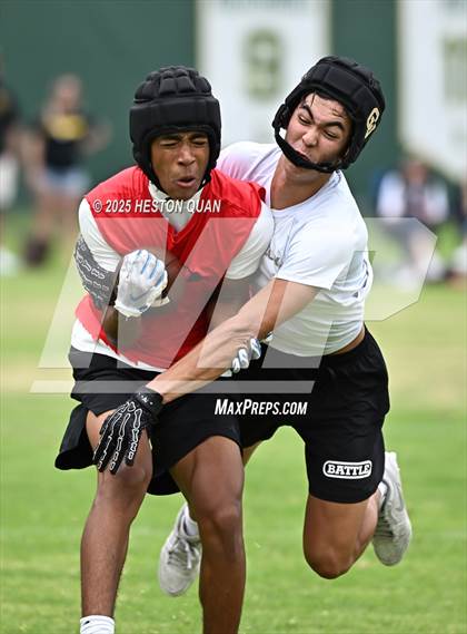 Thumbnail 2 in Capistrano Valley vs. Palos Verdes  (Battle at the Beach) photogallery.