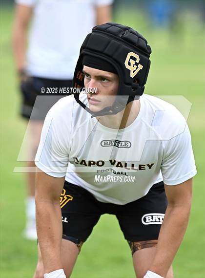 Thumbnail 1 in Capistrano Valley vs. Palos Verdes  (Battle at the Beach) photogallery.