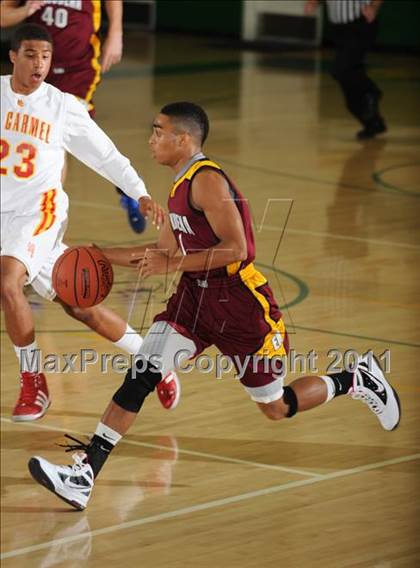 Thumbnail 1 in Mt. Carmel vs. El Modena (National Prep Classic) photogallery.