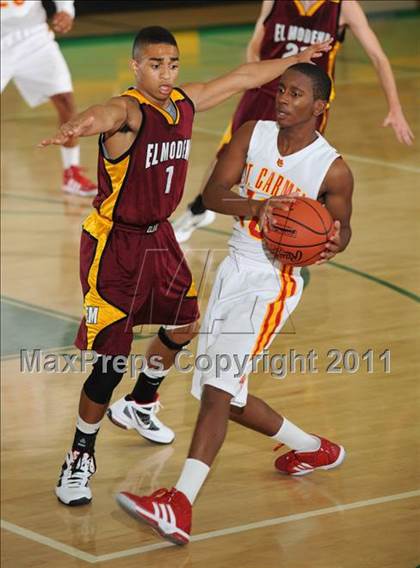 Thumbnail 1 in Mt. Carmel vs. El Modena (National Prep Classic) photogallery.