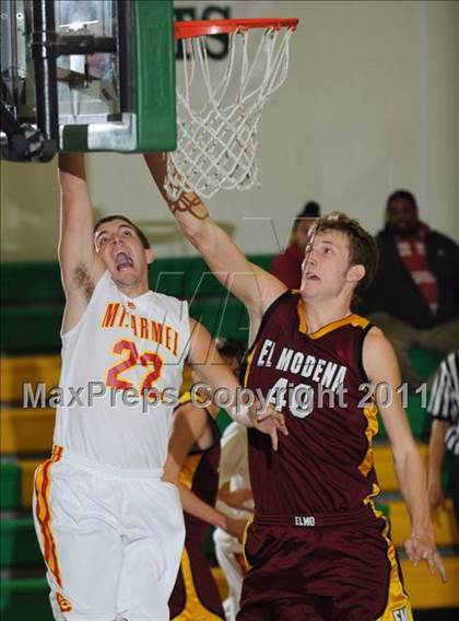 Thumbnail 1 in Mt. Carmel vs. El Modena (National Prep Classic) photogallery.